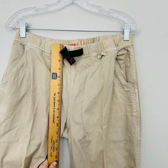 Gramicci Straight Leg Khaki Pants With Adjustable Waistband Men’s Size S - Picture 3 of 9